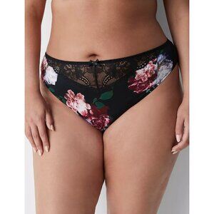 Lane Bryant Cacique French Cut High Leg Brief Panty 26/28